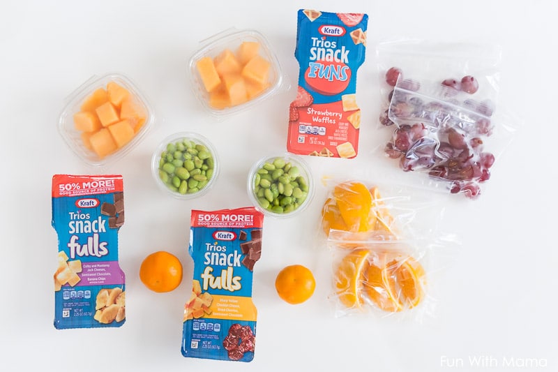 simple snacks for school lunch 