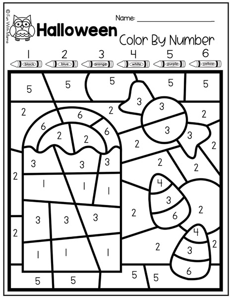halloween coloring page candy trick or treat