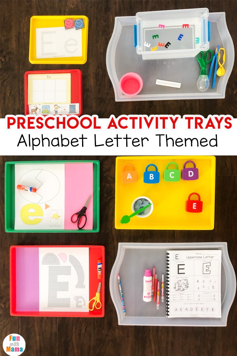 preschool activity ideas