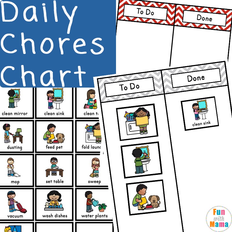 Disney Chore Chart