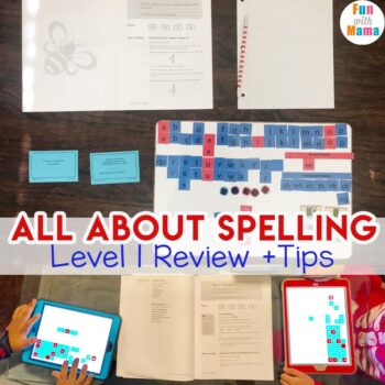 all about spelling level 1 review