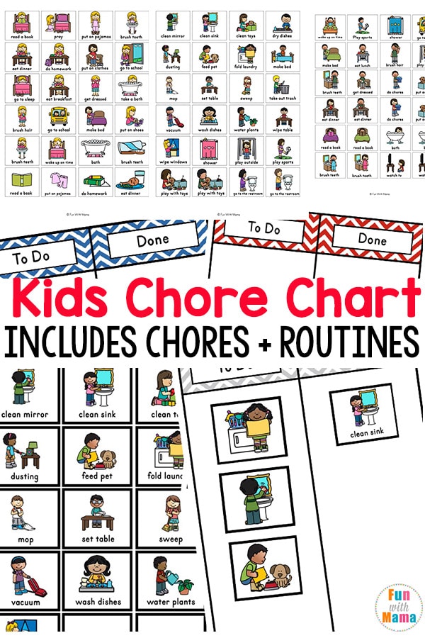 Preschool Chore Chart