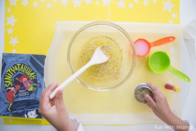 glitter slime recipe