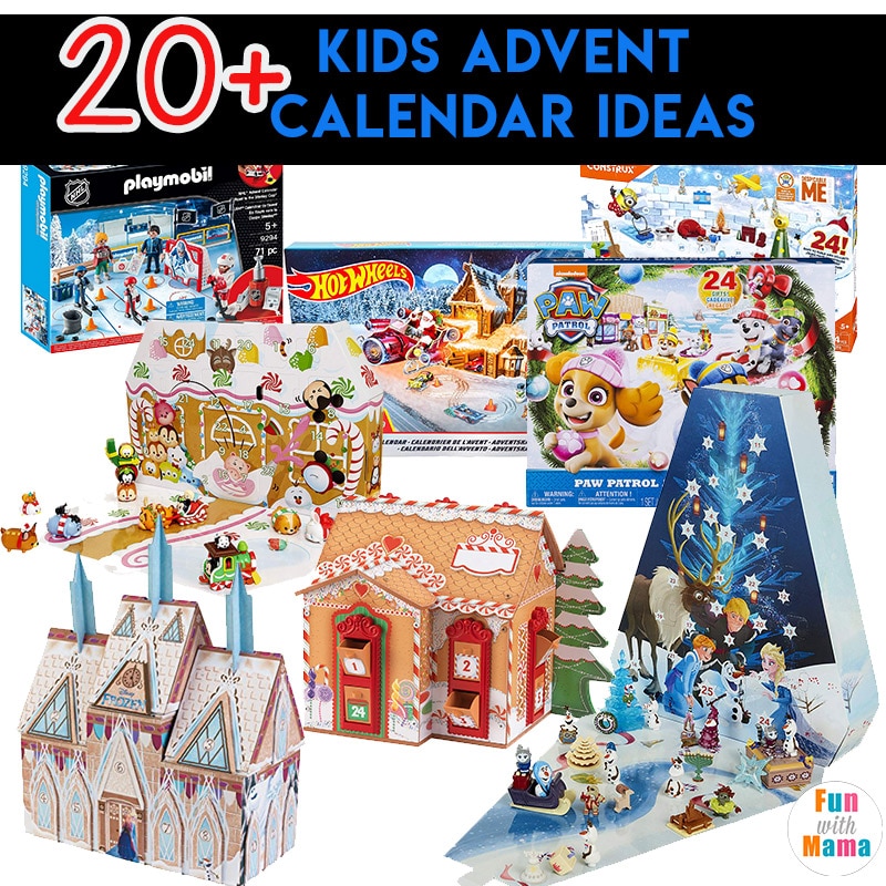 20+ BEST Kids Advent Calendars 2021 - Fun with Mama