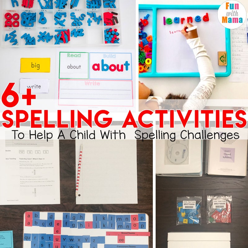 spelling activities
