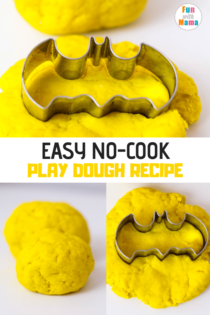 Learn how to make this playdough recipe no cook easy homemade version.