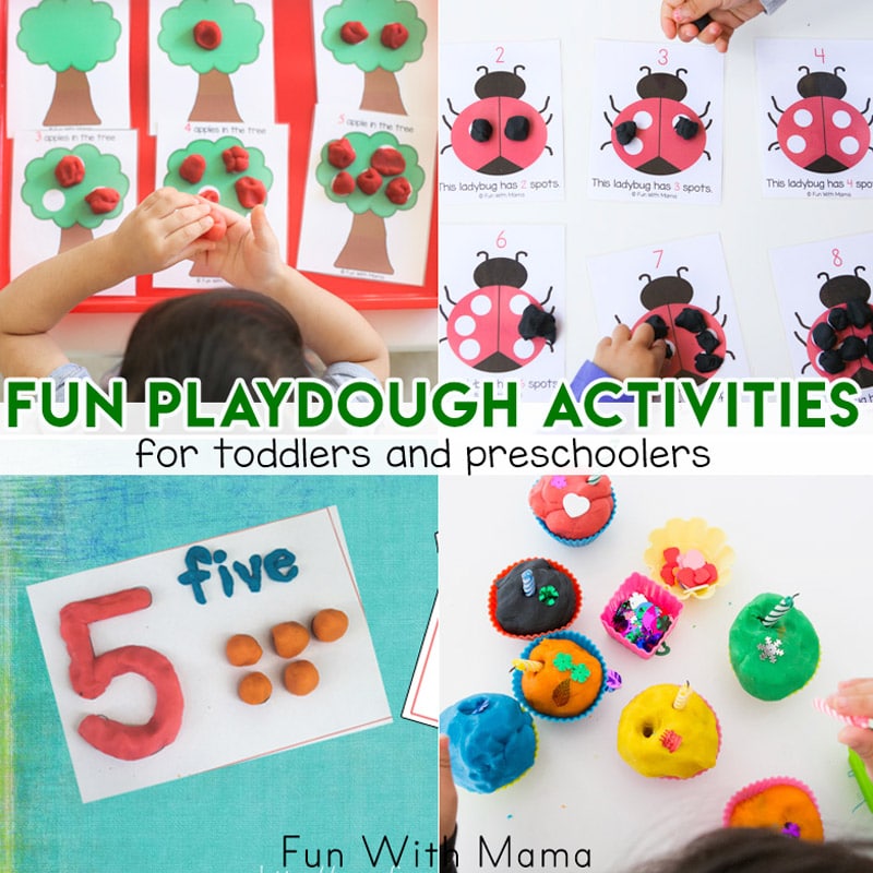 playdough activities