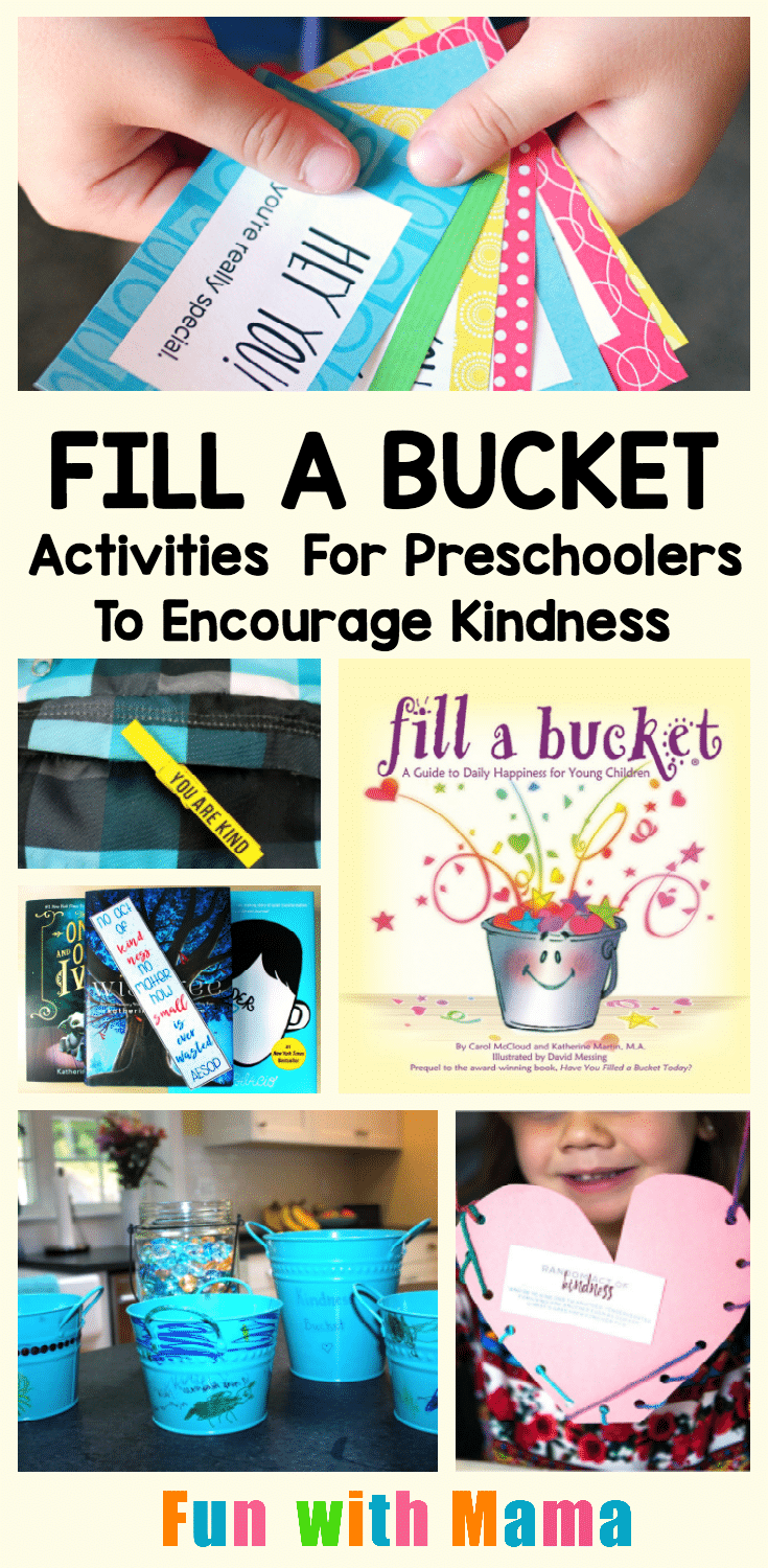 Fill a Bucket: Activities For Preschoolers To Encourage Kindness