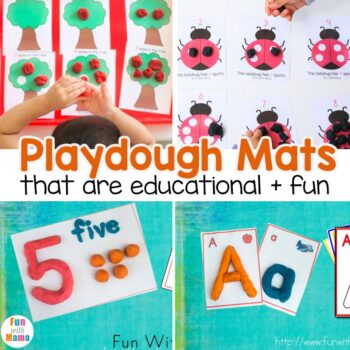 playdough mats