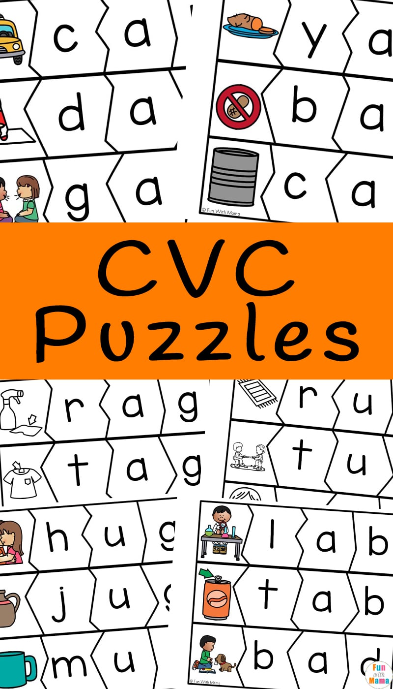 cvc reading game printable sight word practice beginning teach cvc