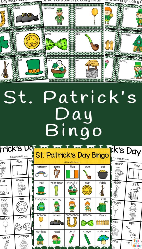 St. Patrick's Day Bingo Printable