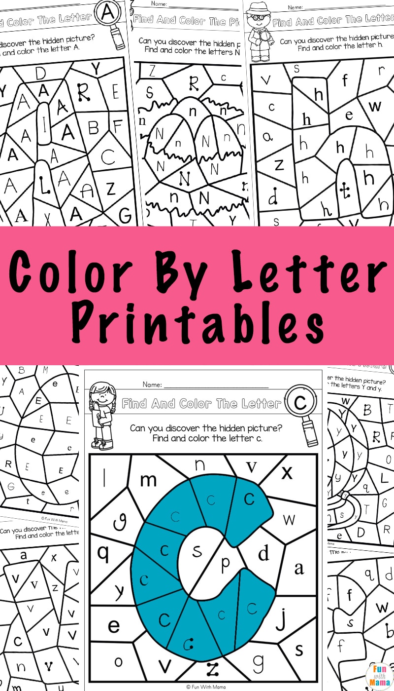 color by letter