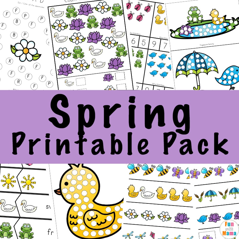 spring activities for preschoolers