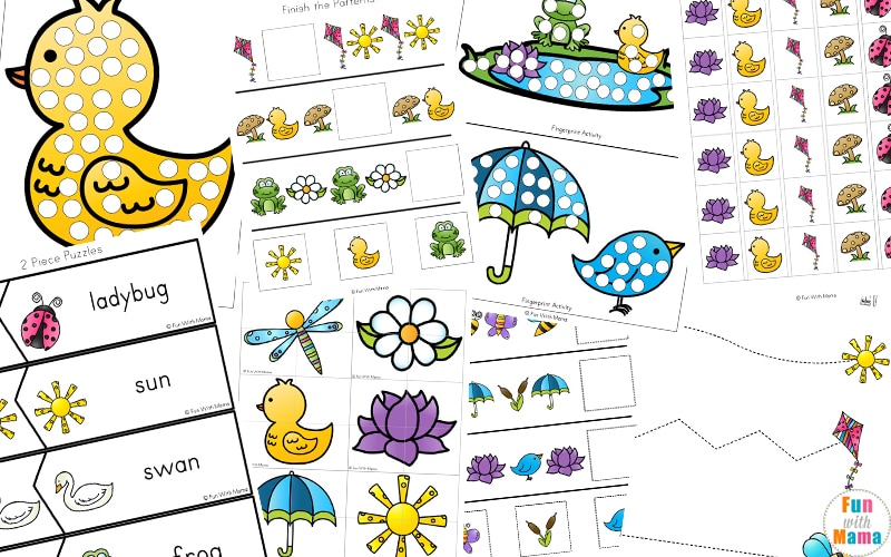 spring activities for preschoolers