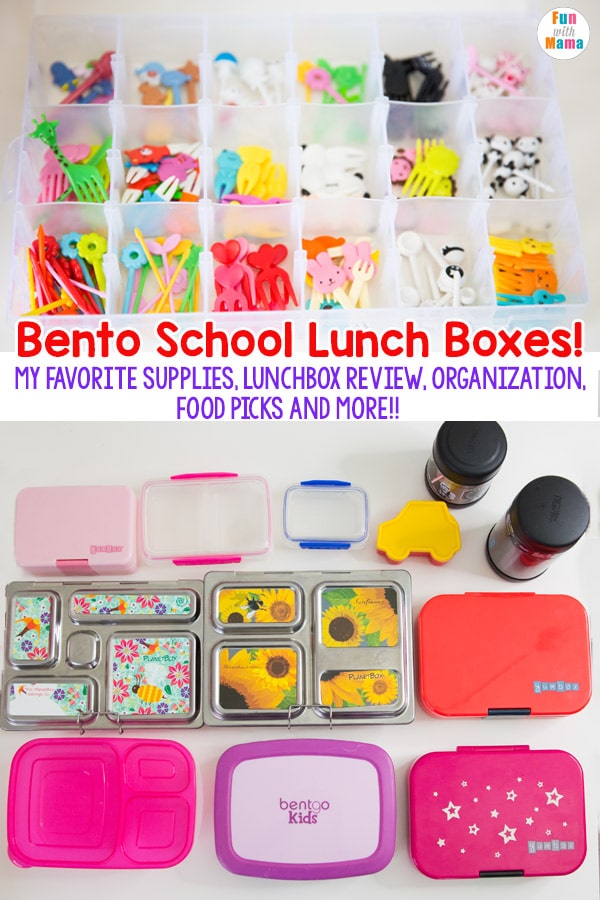 Best School Lunch Box + Bento Boxes For Kids - Fun with Mama