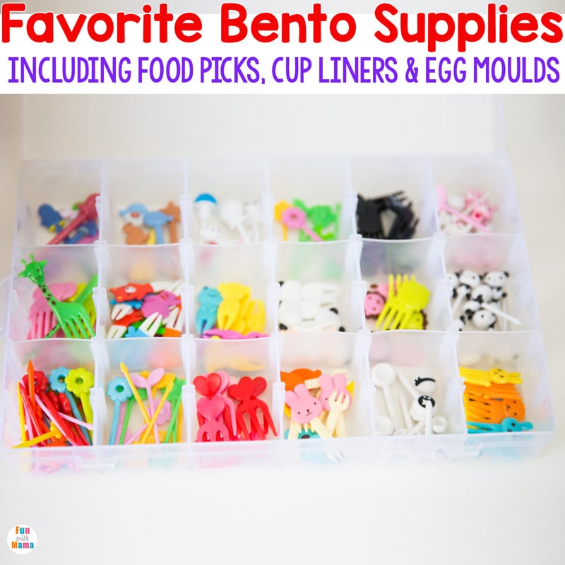 Best Bento Accessories, Food Picks + Cutters - Fun with Mama