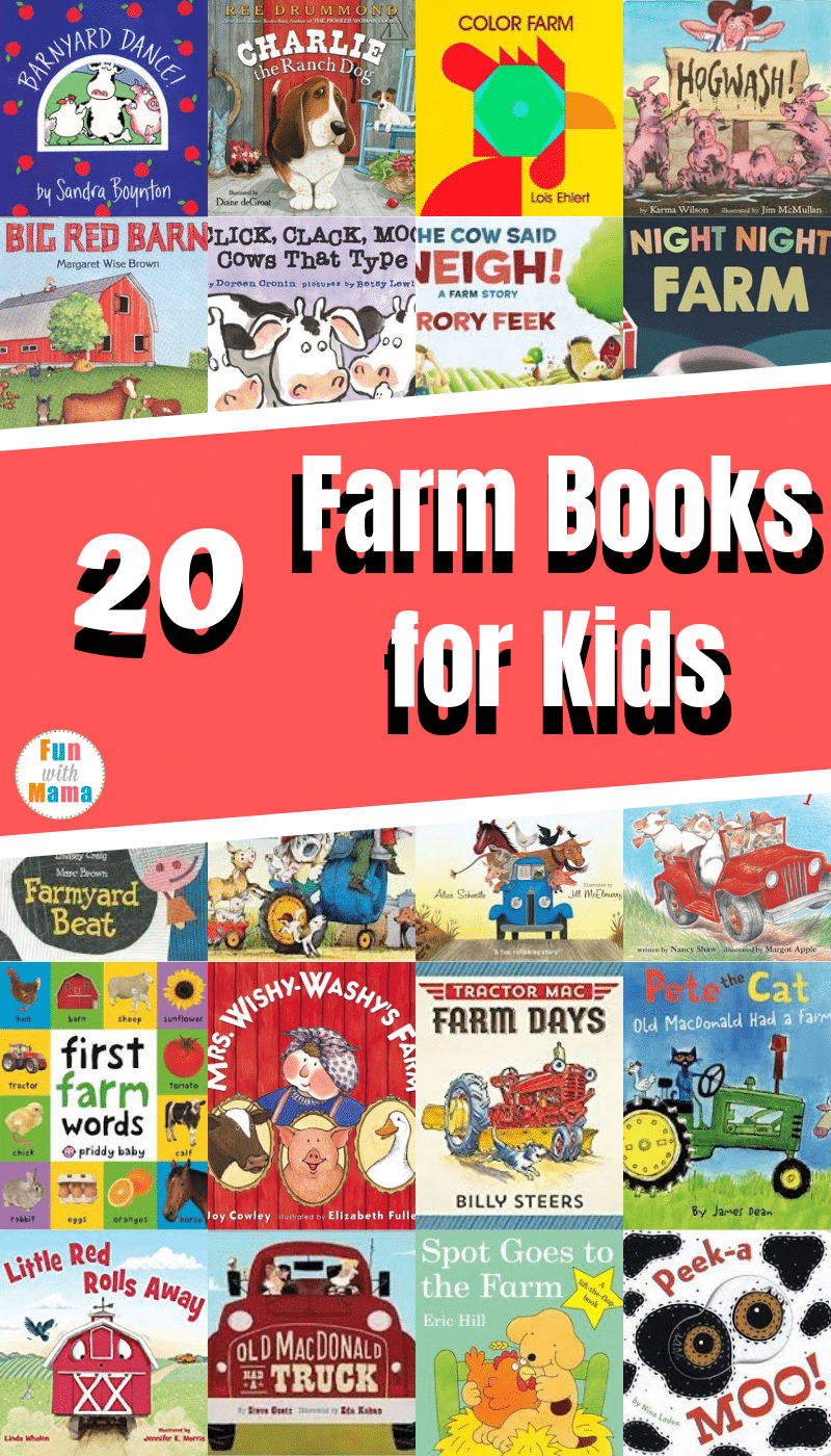 20 Farm Stories and Books for Kids - Fun with Mama