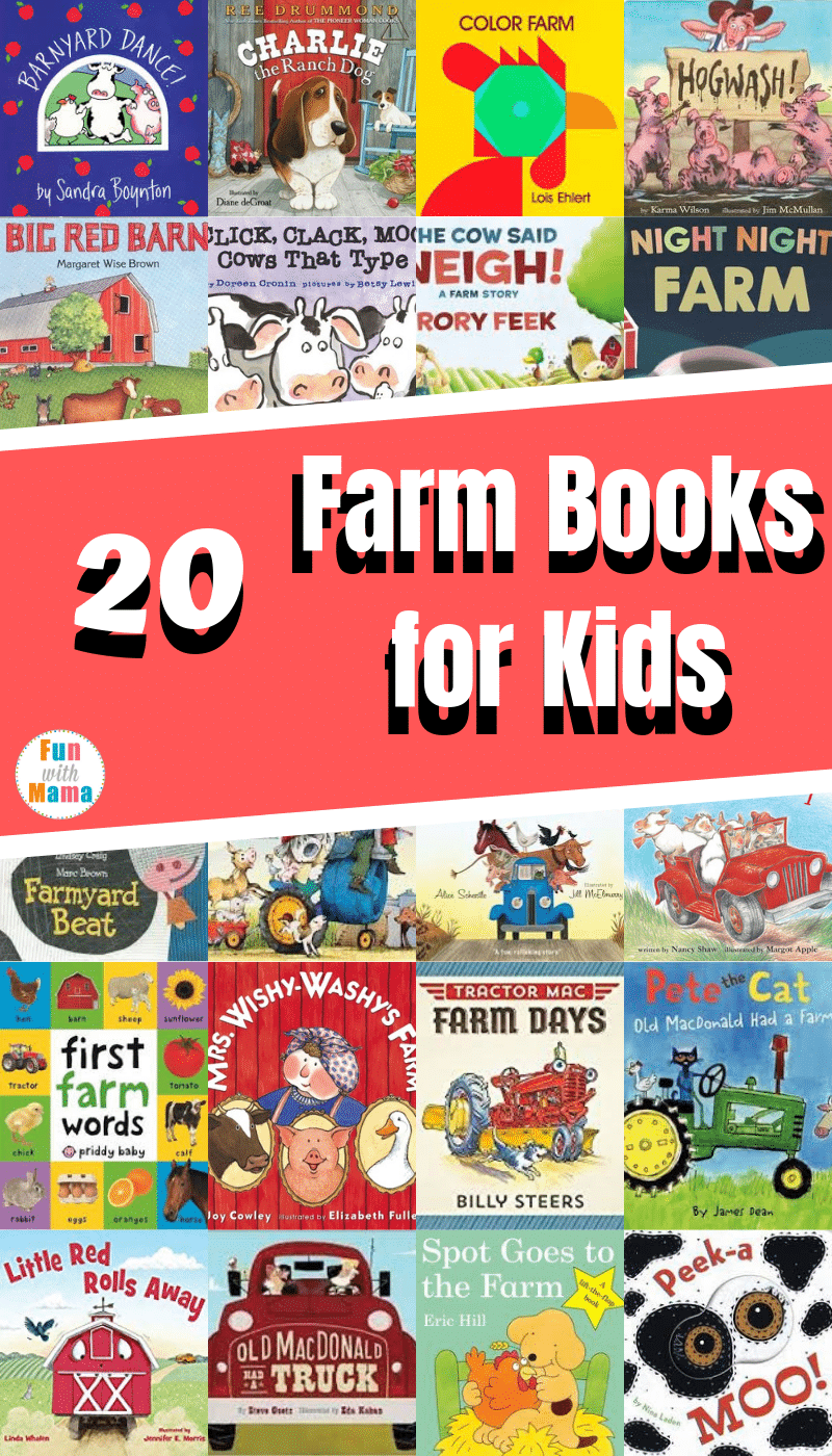 20 Farm Stories and Books for Kids