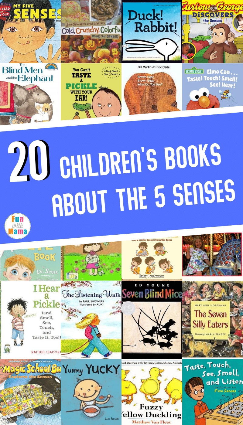 books about senses for kids 