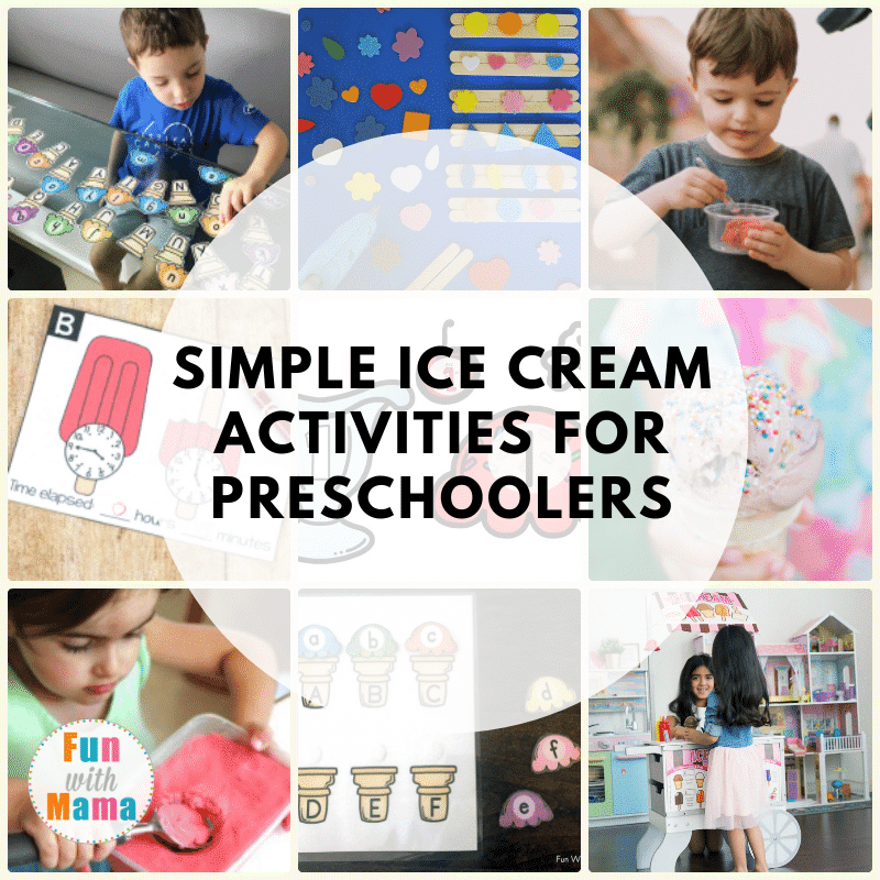 ice cream activities for preschoolers