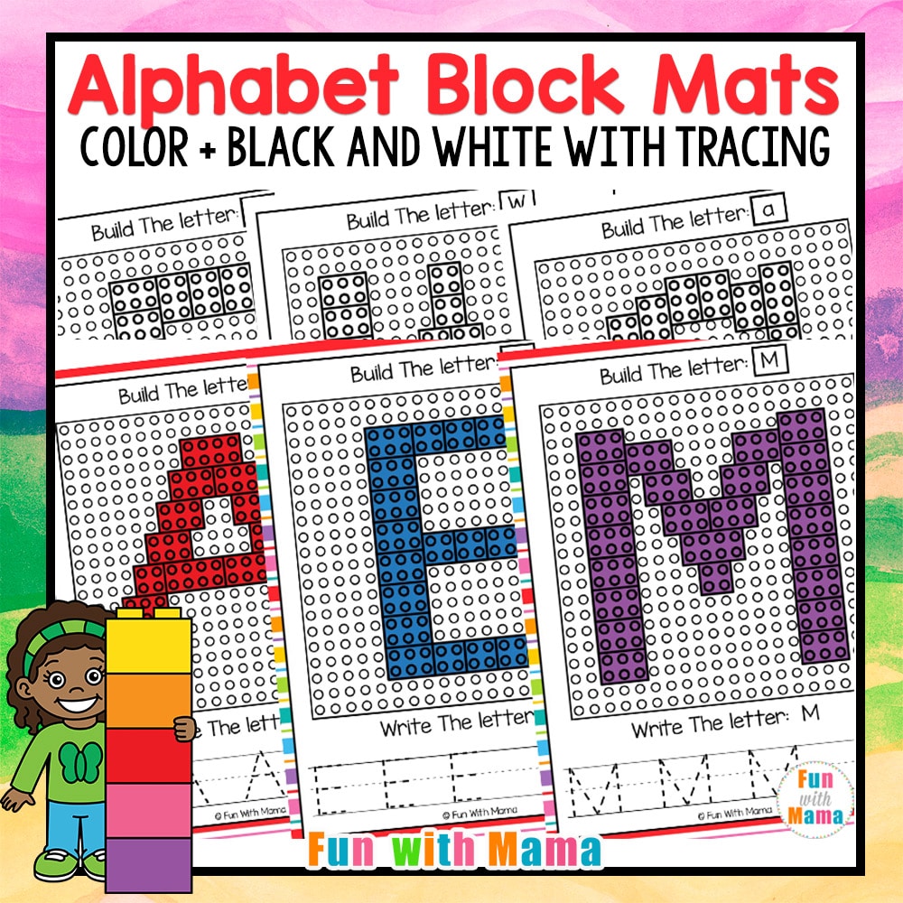 lego alphabet learning activity