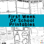 First Day of School Activities + Printables - Fun with Mama