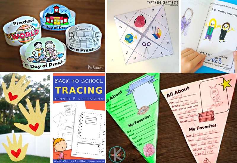 Fun First Day of School Printables