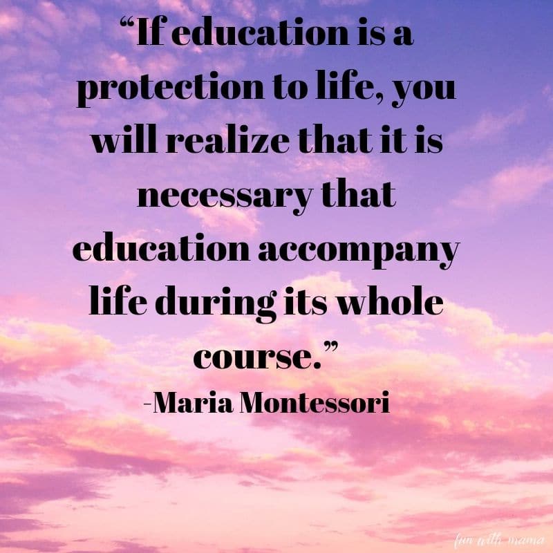 Maria montessori quotes