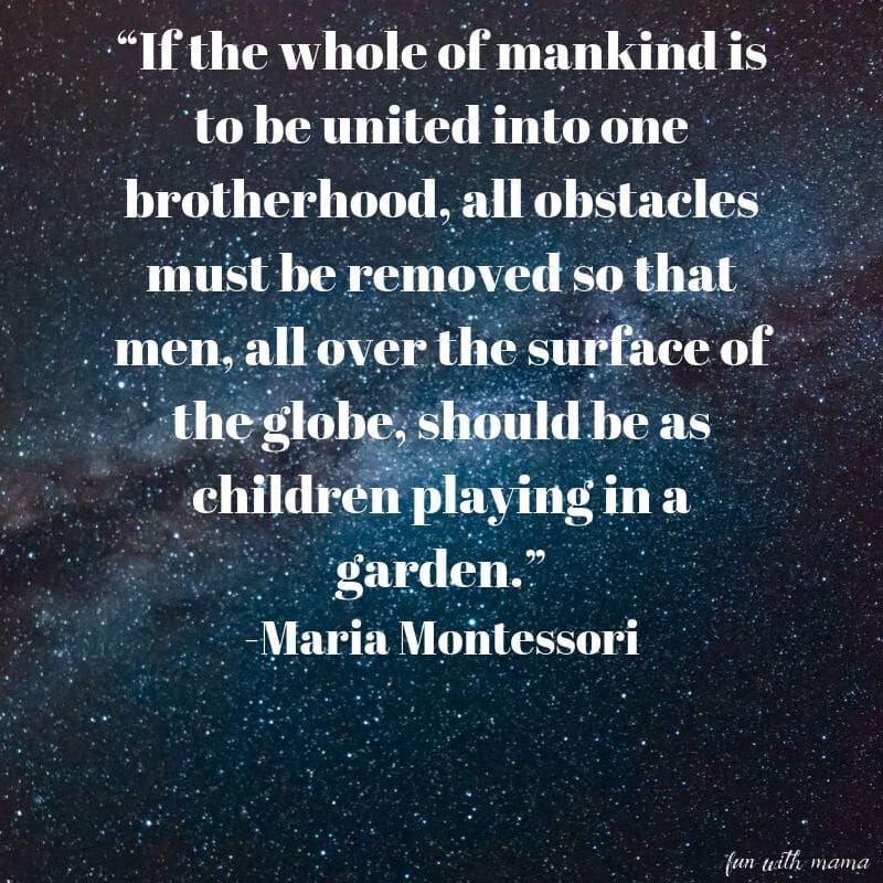 Maria montessori quotes