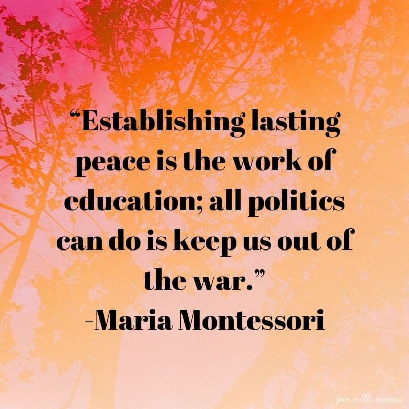 Maria montessori quotes