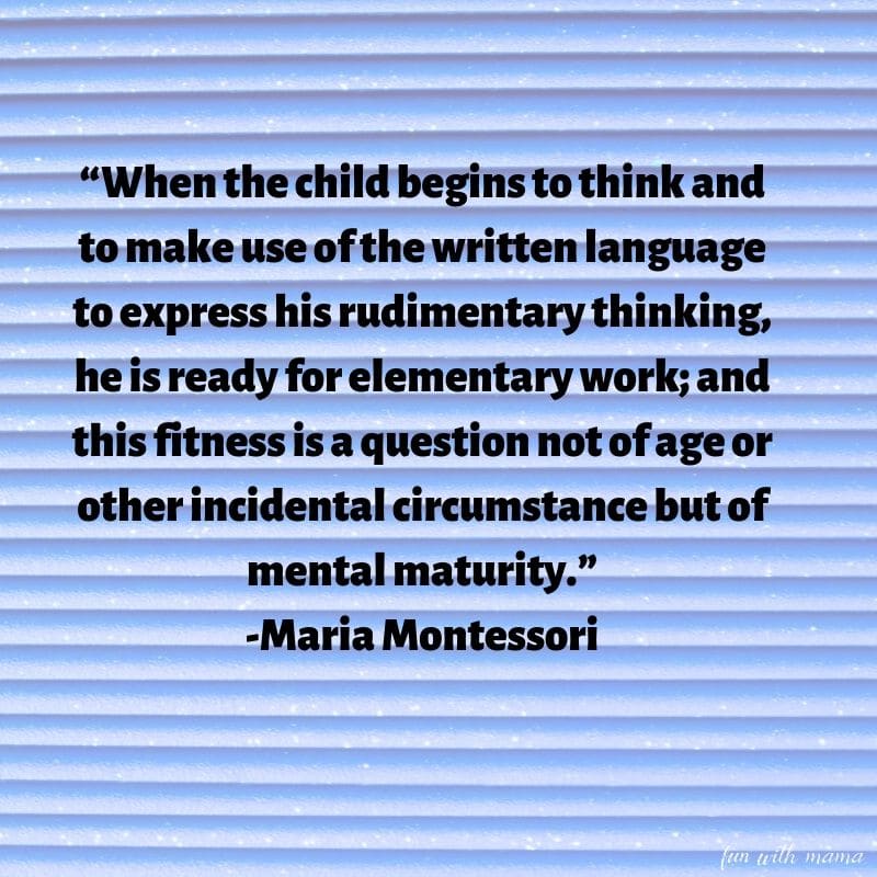 Maria montessori quotes