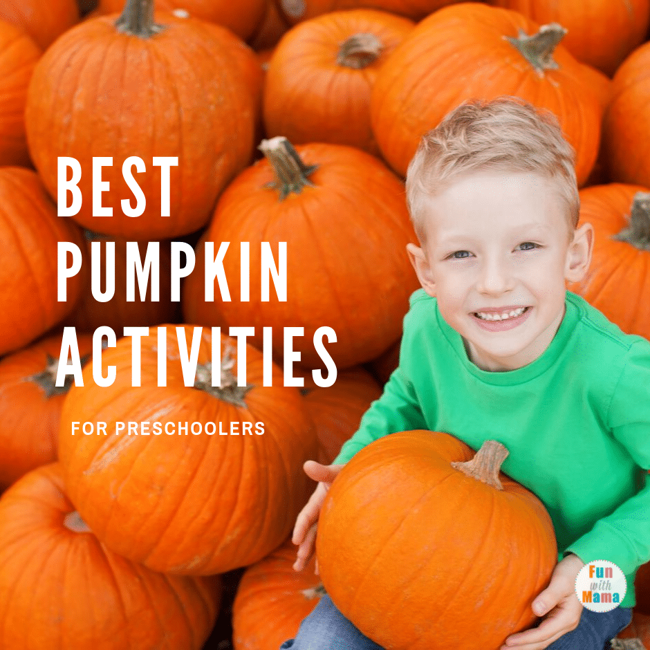 Pumpkin Activities for preschool