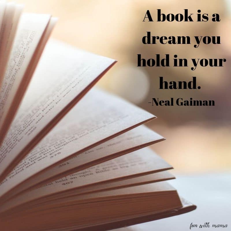 a book is a dream you hold in your hand