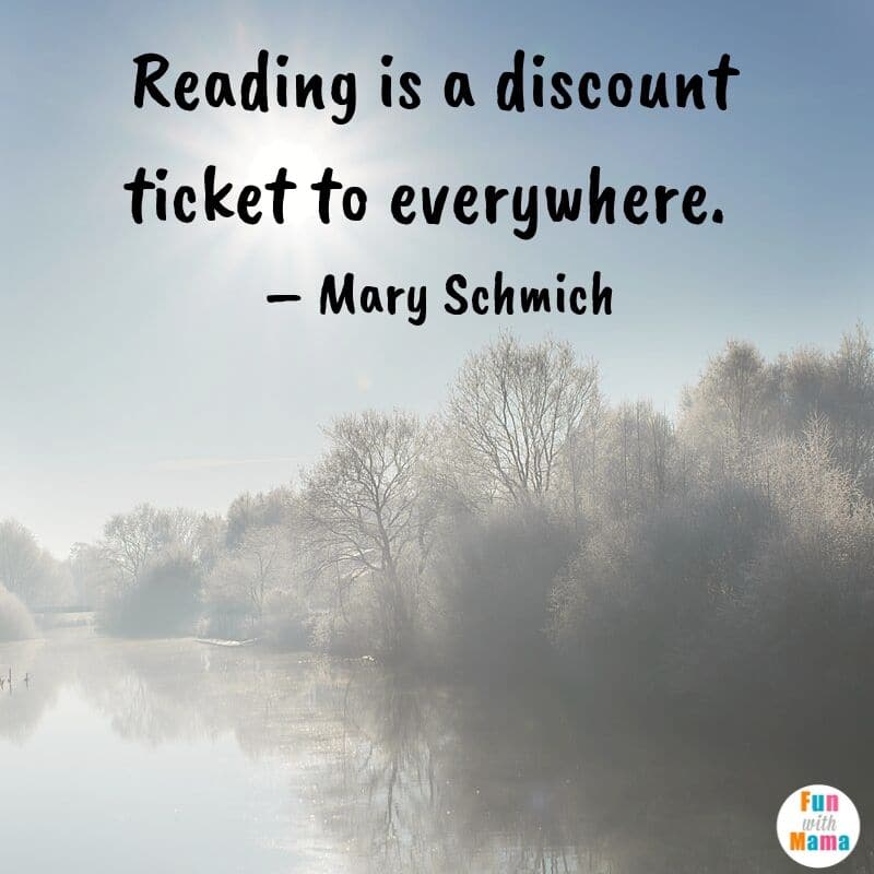 reading is a discount ticket to everywhere