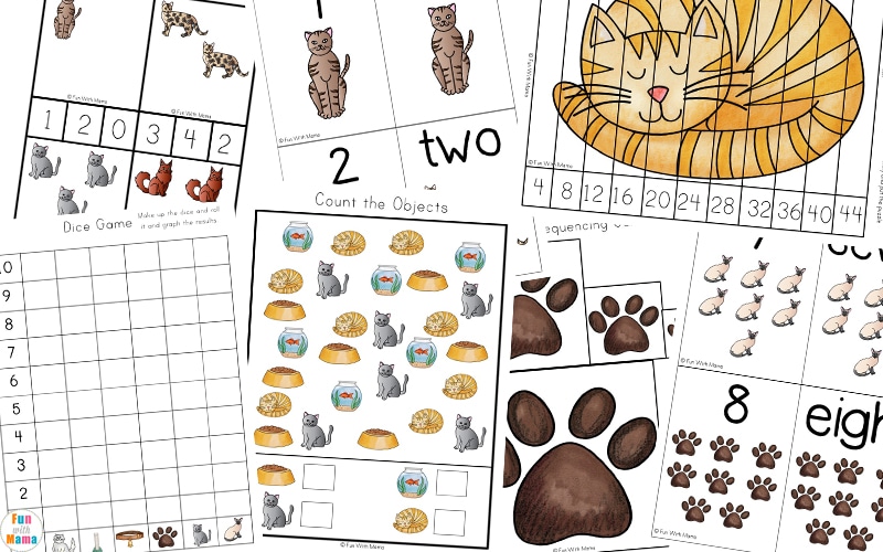 cat printable pack 