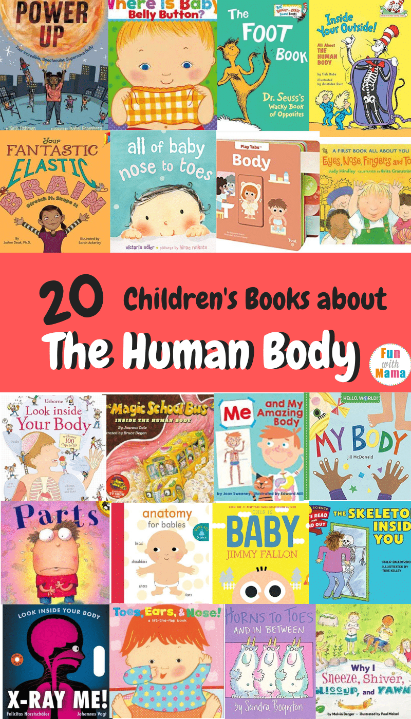 20 Children'S Books About The Human Body - Fun With Mama