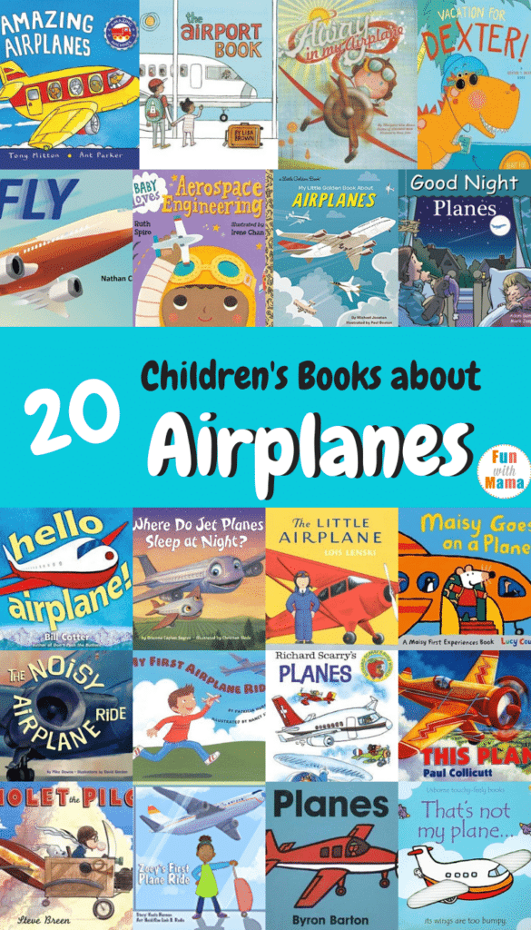 20 Children's Books about Airplanes social