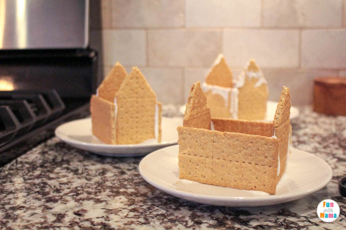 making gingerbread houses