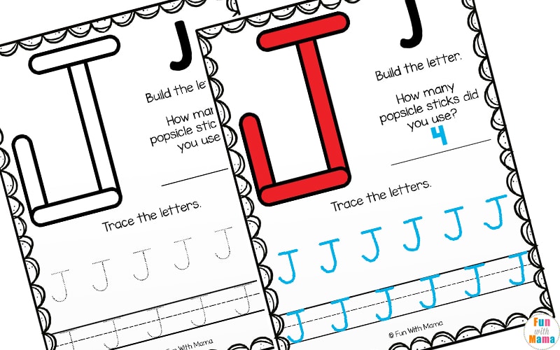 Uppercase letters worksheets