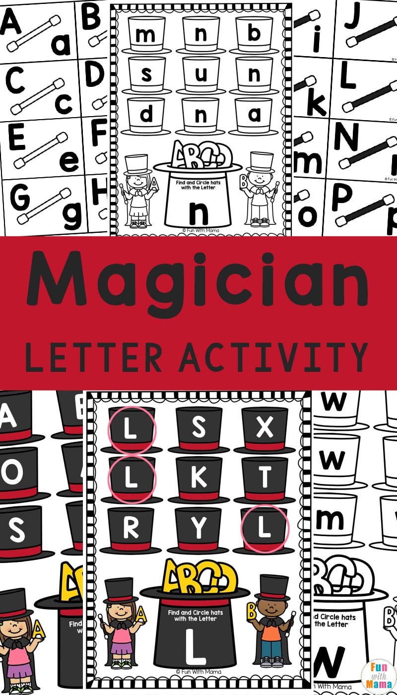 magician letter activity 