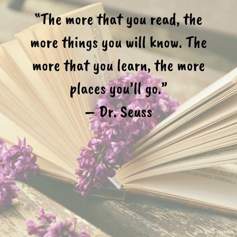 reading quotes for kids dr seuss