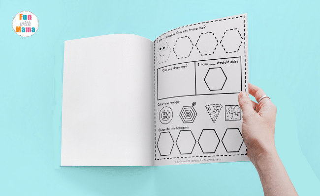 My Printable Book of Shapes: An Activity For Preschoolers