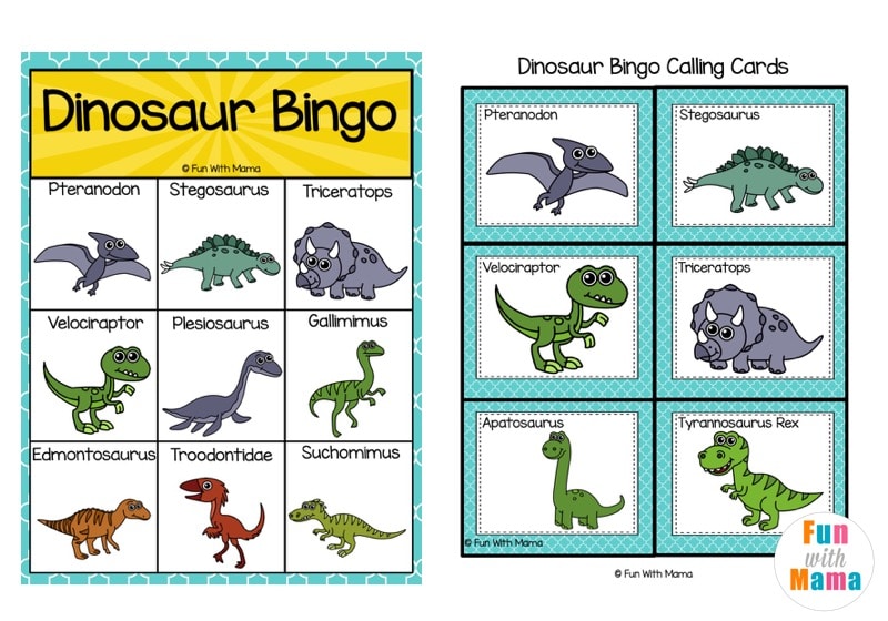 bingo printable for kids 