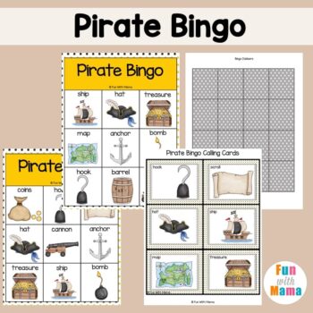 printable bingo game for kids