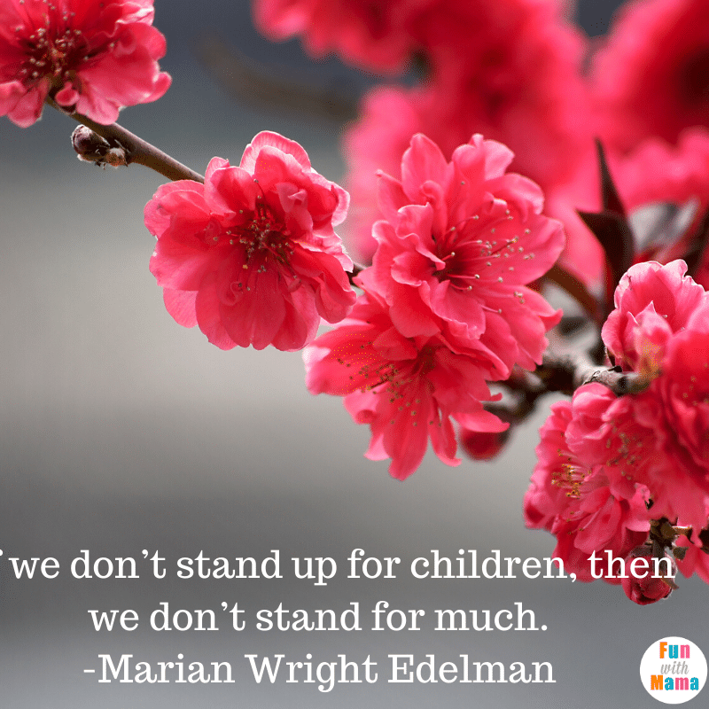 if we don't stand up for children quote