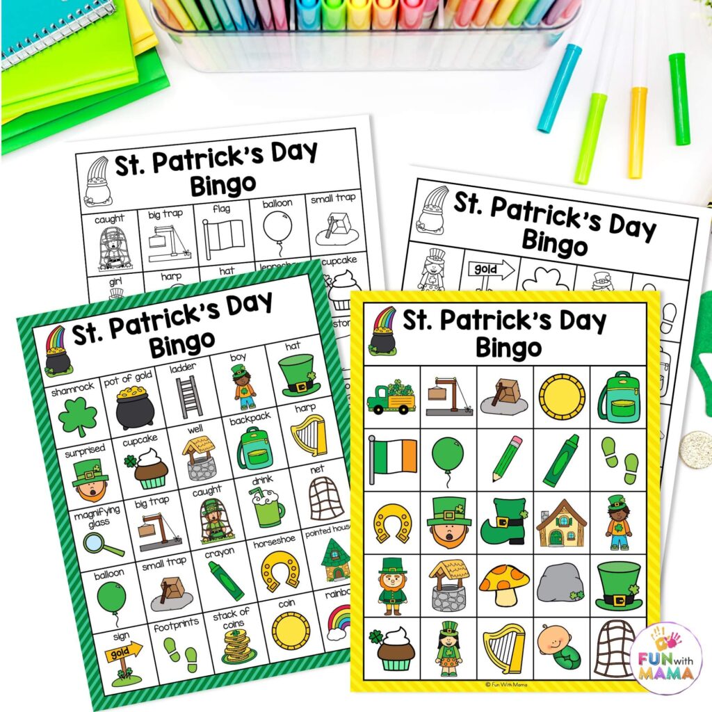 st patricks day bingo