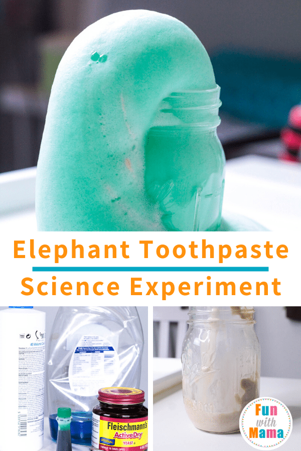 Elephant Toothpaste Science Experiment 