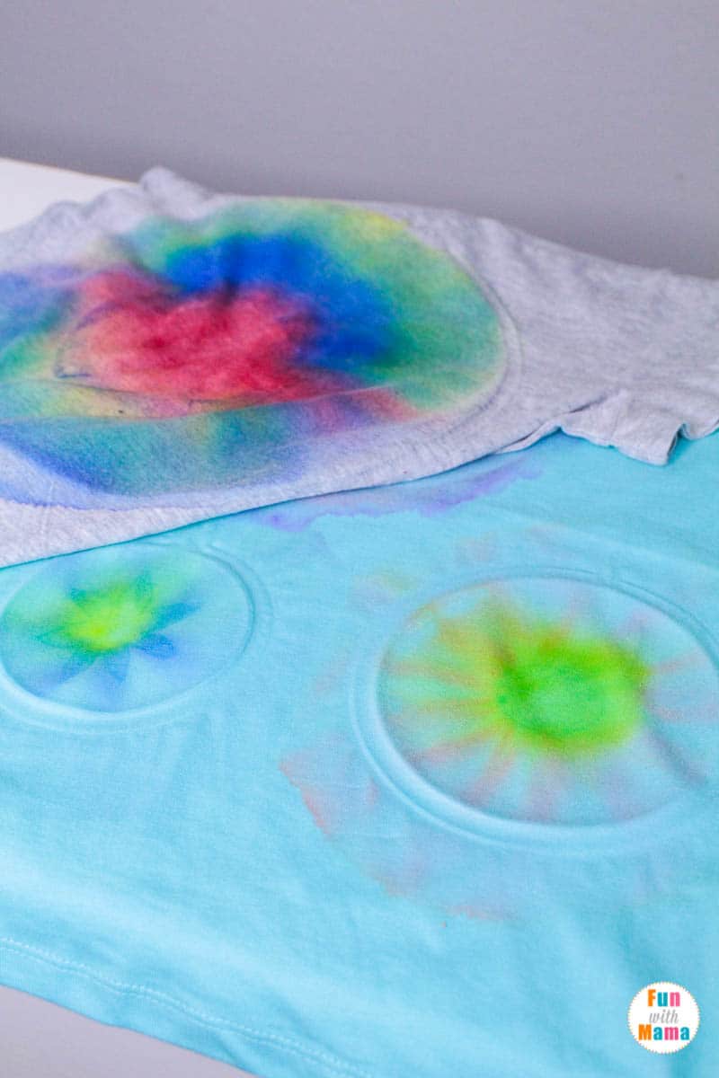 tie dye shirt activity 