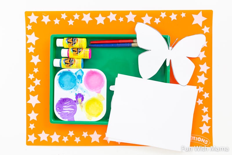 supplies needed for symmetry painting