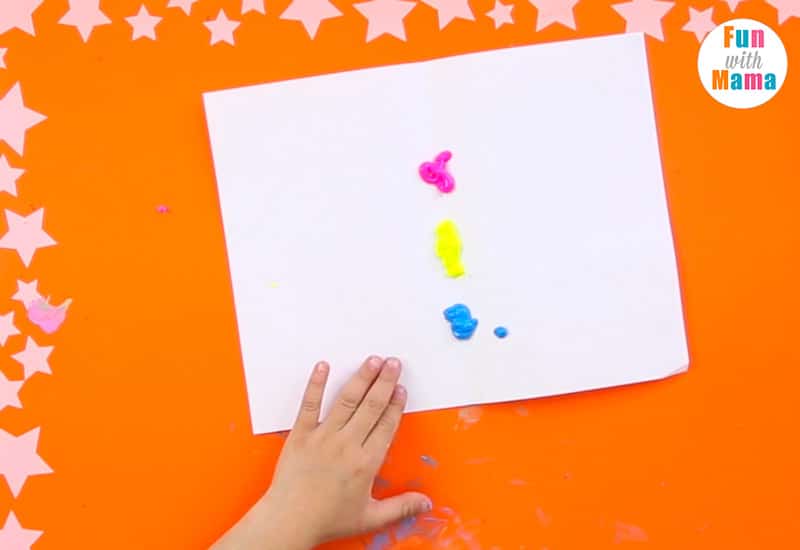 kids symmetry painting